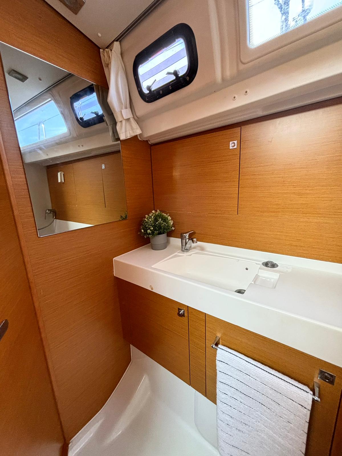 Plano del baño principal